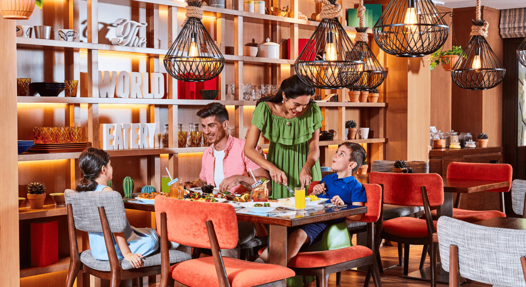 Best 60 Outdoor Restaurants in Dubai for Scenic Dining 2 The World Eatery