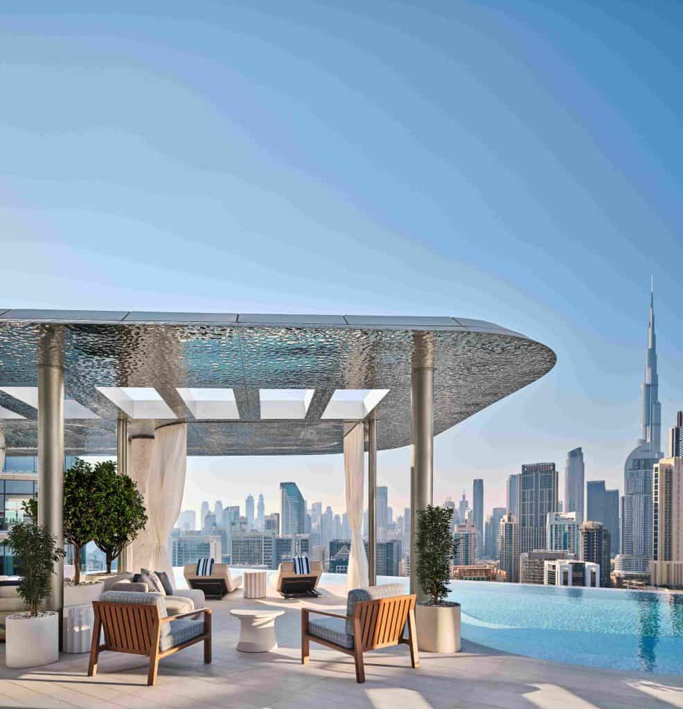Top Pool Day Offers in Dubai 2025 – Plan Your Day 2 Travel to Dubai - Top Pool Day Offers in Dubai 2025 – Plan Your Day - Photo: The Lana High Society Pool Cabana DorchesterCollection portrait 11zon
