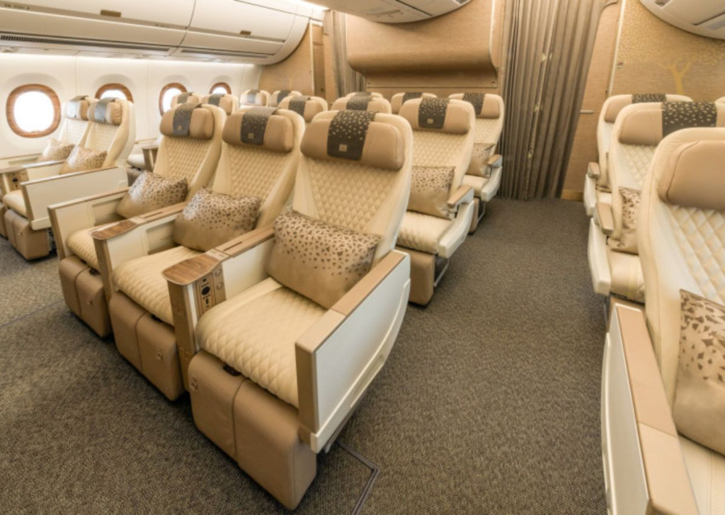 Emirates A350 to Hangzhou