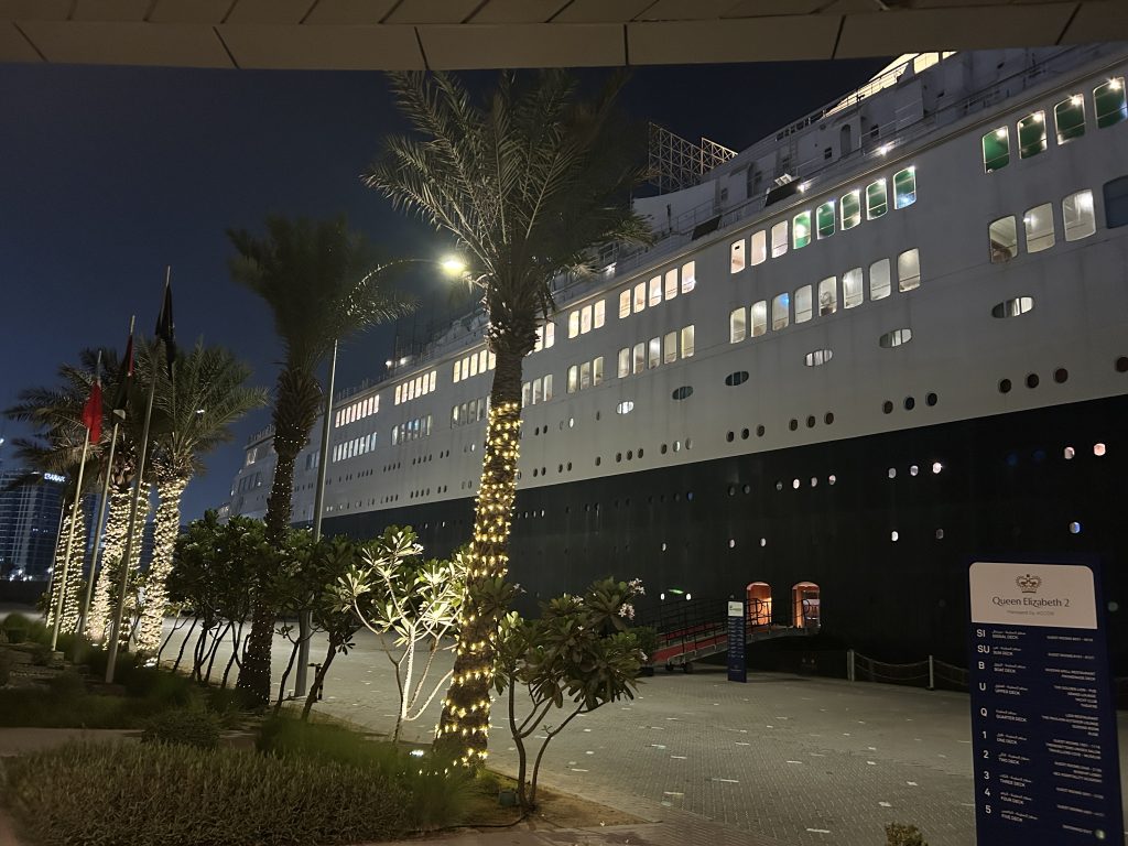 Queen Elizabeth 2 - Around the World in 80 Days: Stamp your taste passport at the only floating hotel in Dubai 7 Queen Elizabeth 2 Hotel