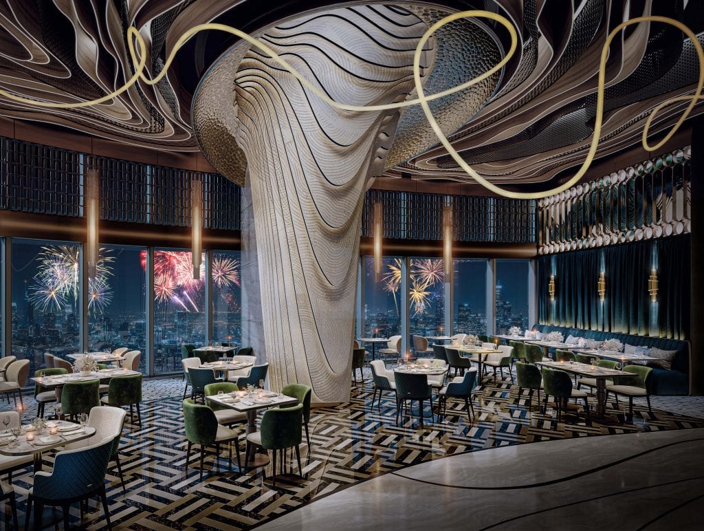 Turn to 2026 in style: Step into Ciel Dubai Marina for UAE's hottest New Year's Eve dinners and parties 1 Travel to Dubai - Turn to 2026 in style: Step into Ciel Dubai Marina for UAE's hottest New Year's Eve dinners and parties - Photo: West 13 NYE Ciel Dubai Marina 1