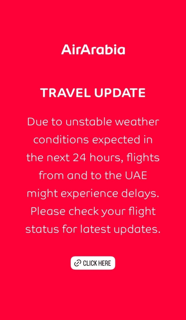 Unstable UAE weather: These are the Emirates flights cancelled - 19 December 2025 2 Travel to Dubai - Unstable UAE weather: These are the Emirates flights cancelled - 19 December 2025 - Photo: image 3