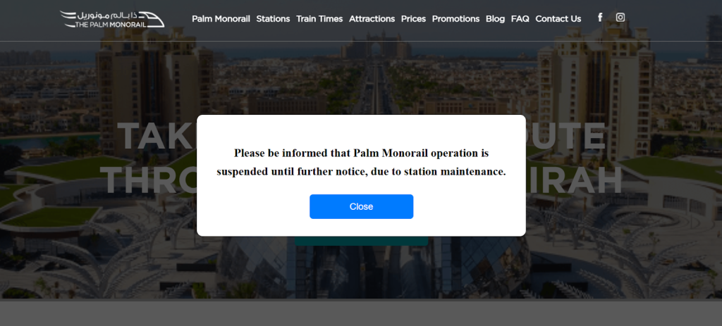 Palm Monorail suspends operations temporarily: Find an alternate transport mode to explore Palm Jumeirah 2 Travel to Dubai - Palm Monorail suspends operations temporarily: Find an alternate transport mode to explore Palm Jumeirah - Photo: image 15