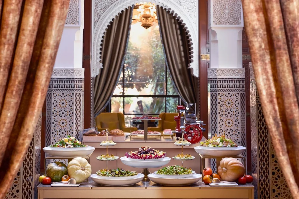Travel to Dubai - Hélène Darroze’s Sunday Brunch at La Grande Brasserie, Royal Mansour Marrakech - Photo: Le Brunch DHelene Darroze1