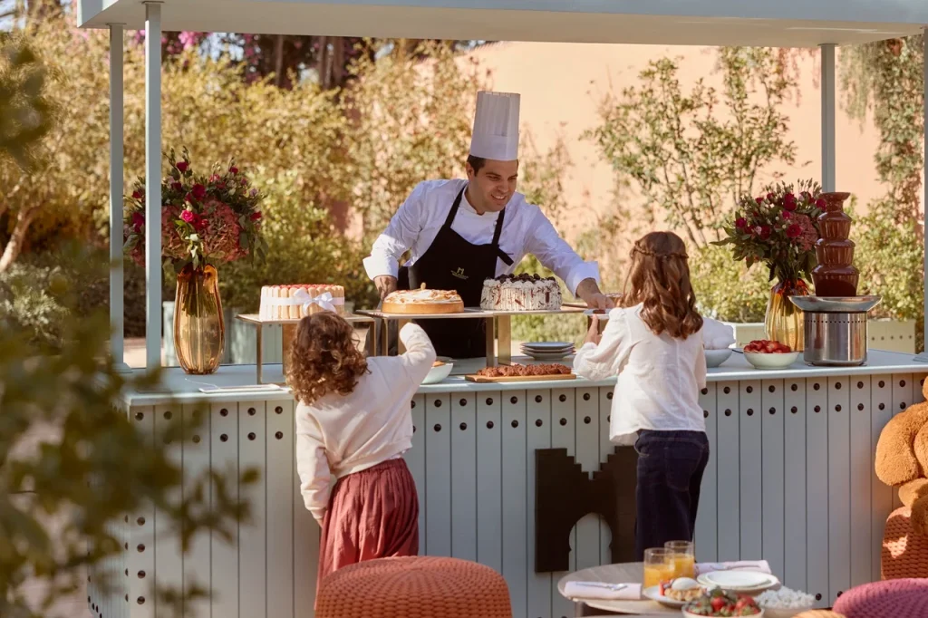 Travel to Dubai - Hélène Darroze’s Sunday Brunch at La Grande Brasserie, Royal Mansour Marrakech - Photo: Le Brunch DHelene Darroze3