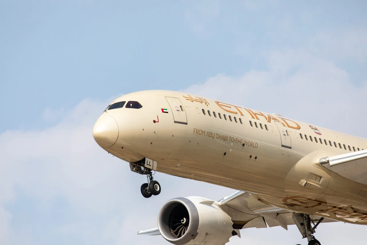 Etihad Airways Flight