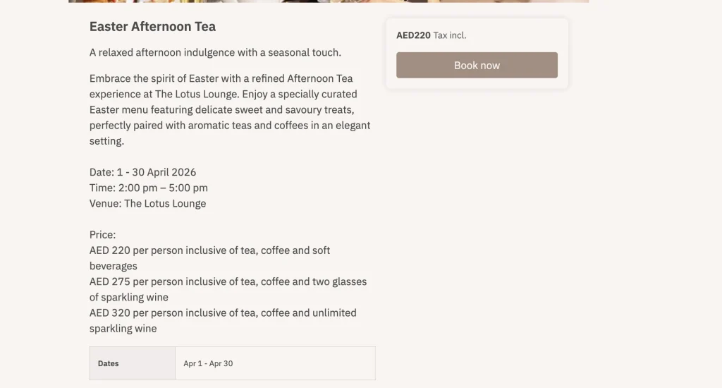 20 Best Things to Do in Dubai During Easter Weekend (2026): Events, Attractions, Activities & Free Things to Do 1 Travel to Dubai - 20 Best Things to Do in Dubai During Easter Weekend (2026): Events, Attractions, Activities & Free Things to Do - Photo: Screenshot 2026 04 02 at 9.42.51 PM