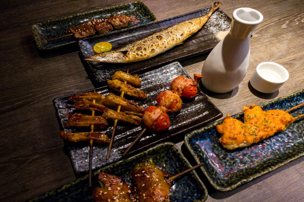 Travel to Dubai - Dubai Dining Report 2026: The Rise of Japanese, Korean & Luxury Dining - Photo: Set of delicious traditional ske 1