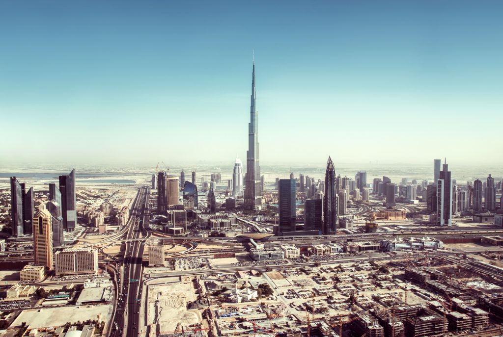Travel to Dubai - Is Tourism Driving Dubai’s Property Boom in the Post-COVID Era? - Photo: View of Dubai skyscraper and Bur