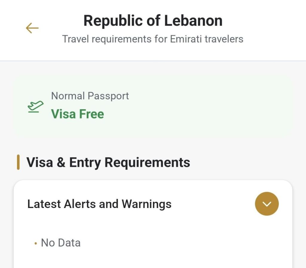 UAE Lifts Lebanon Travel Ban for Citizens: Key Travel Advisory, Emergency Hotline & Twajudi Service 1 Travel to Dubai - UAE Lifts Lebanon Travel Ban for Citizens: Key Travel Advisory, Emergency Hotline & Twajudi Service - Photo: image 12