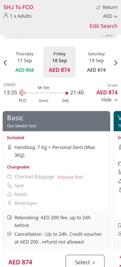 Travel to Dubai - Air Arabia Launches Non-Stop Sharjah to Rome Flights: Schedule & Booking - Photo: image 4