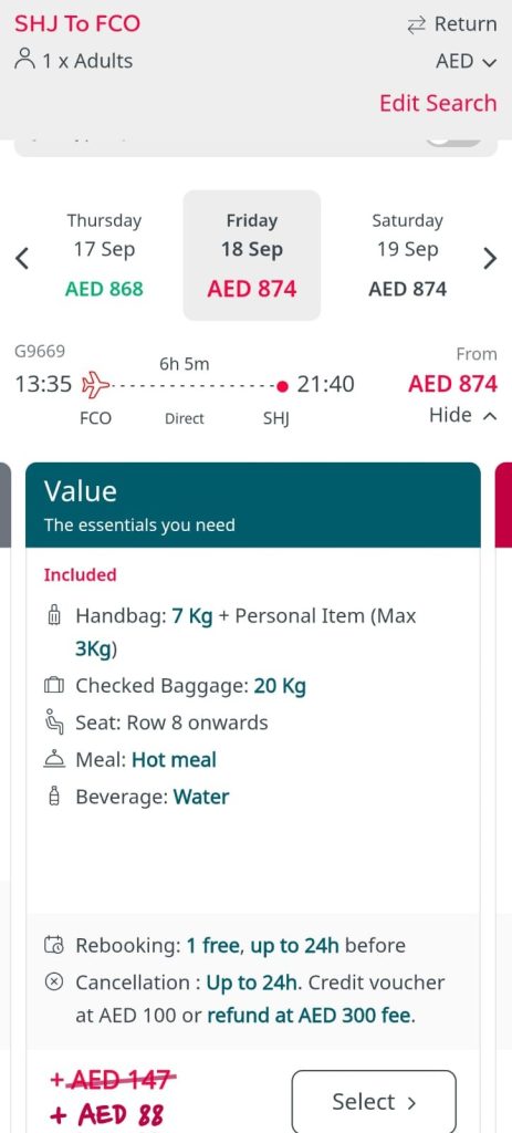 Travel to Dubai - Air Arabia Launches Non-Stop Sharjah to Rome Flights: Schedule & Booking - Photo: image 5