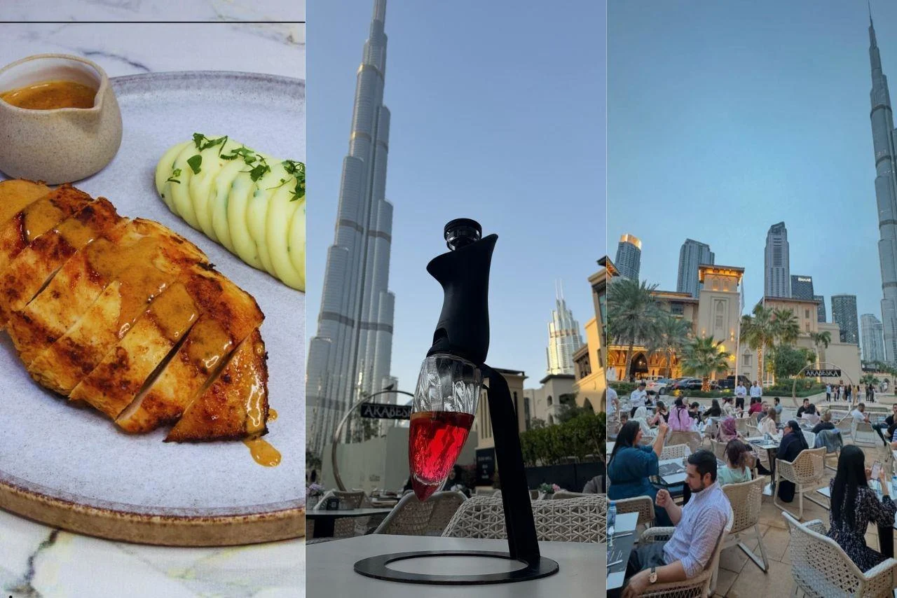Dine with Burj Khalifa Views at Arabeska Restaurant Dubai 4 Arabeska Restaurant